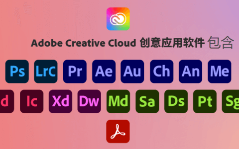 Adobe Creative Cloud Collection 2024 全家桶破解版
